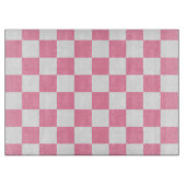 Rosa und Weiß Schneidebrett (Vorderseite)