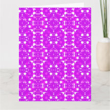 Rosa und Weiß Symmetrische Zeichen