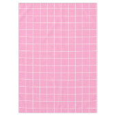 Rosa und Weiß Tischdecke (Vorderseite)