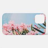 Rosa und weiße Blume Case-Mate iPhone Hülle (Rückseite (Horizontal))