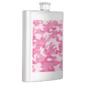 Rosa und weiße Camouflage Flachmann (Rechts)