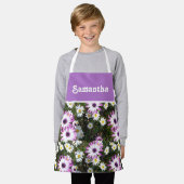 Rosa und weiße Daisy Daisis Blume Schürze (Getragen)