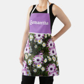 Rosa und weiße Daisy Daisis Blume Schürze (InSitu)