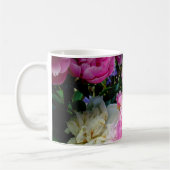 Rosa und weiße Erdnüsse Kaffeetasse (Links)