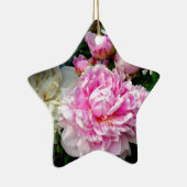 Rosa und weiße Erdnüsse Keramik Ornament (Rechts)