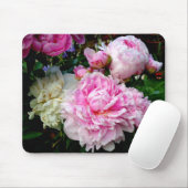 Rosa und weiße Erdnüsse Mousepad (Mit Mouse)