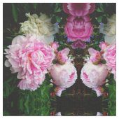 Rosa und weiße Erdnüsse Stoff (Nahaufnahme)