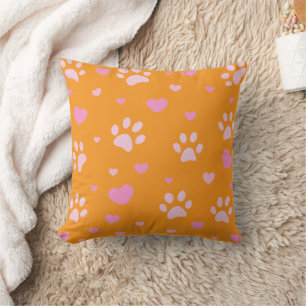 Rosa und weiße Farbe Druck und Hörkissen Orange Ki Kissen
