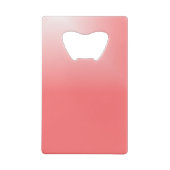 Rosa und weiße Farbe Geldbeutel Flaschenöffner (Rückseite)