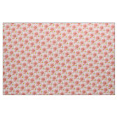 Rosa und weiße Gänseblümchen-Muster Stoff (Yard (91,4 cm))