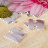 Rosa und weiße Gänseblümchen Puzzle (Seite)