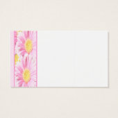 Rosa und weiße Gastgeschenk Hochzeit (Rückseite)