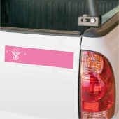 Rosa und weiße Geblüht Rose Autoaufkleber (Auf Lkw)