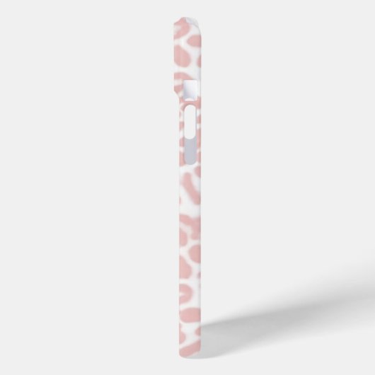 Rosa und Weiße Geparden Case-Mate iPhone Hülle (Rückseite / Links)