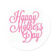 Rosa und weiße glückliche Muttertag