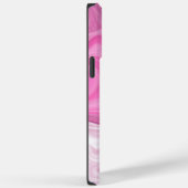 Rosa und weiße Imitat Marmor Case-Mate iPhone Hülle (Rückseite / Rechts)