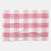 Rosa und weiße Karierte Küchentücher (Horizontal)