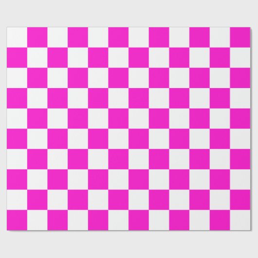 Rosa und weiße Karton Geschenkpapier (Flach)