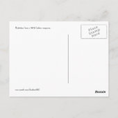 Rosa und weiße Kleider der 20er Jahre Postkarte (Rückseite)