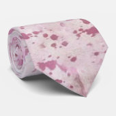 Rosa und weiße Kokospalmen Western Krawatte (Gerollt)