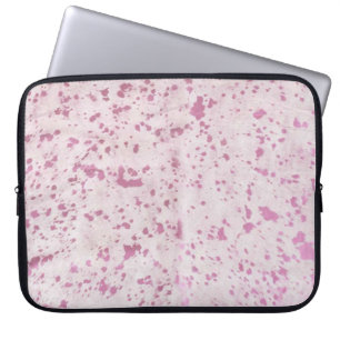 Rosa und weiße Kokospalmen Western Laptopschutzhülle