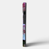 Rosa und weiße Laurel Blume Case-Mate iPhone Hülle (Rückseite / Links)