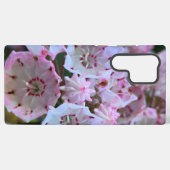 Rosa und weiße Laurel Blume Samsung Galaxy Hülle (Rückseite (Horizontal))