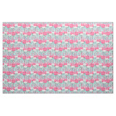 Rosa und weiße Menge der Flamingos Stoff (Fat Quarter (45,7 x 55,9 cm))