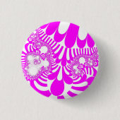 Rosa und weiße Mod Button (Vorderseite)