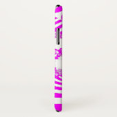 Rosa und weiße Mod Case-Mate iPhone Hülle (Hinten/Rechts)