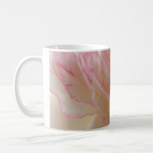 Rosa und weiße Nelke Tasse