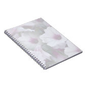 Rosa und weiße Petunien Notizblock (Rechte Seite)