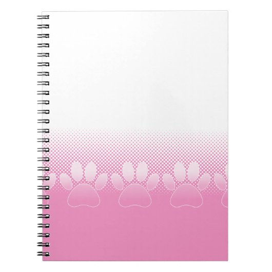 Rosa und weiße Pfeifen mit Zeitungspapier-Hintergr Notizblock (Vorderseite)