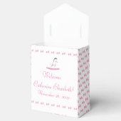 Rosa und Weiße Rockpferde Geschenkschachtel (Geöffnet)