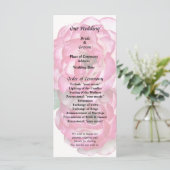 Rosa und Weiße Rosen Programm (Stehend Vorderseite)