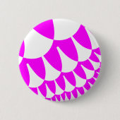 Rosa und weiße Schuppen Button (Vorderseite)