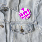 Rosa und weiße Schuppen Button (Beispiel)
