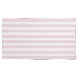 Rosa und weiße Streifen Kissenkoffer Kissenbezug