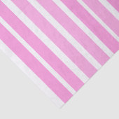 Rosa und weiße Streifen Seidenpapier (Detail)