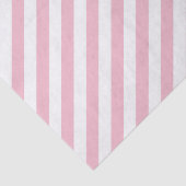 Rosa und weiße Streifen Seidenpapier (Ausschnitt)