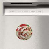Rosa und Weiße Tulip Magnet (In Situ (Geschirrspüler))