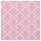 Rosa und weißer Damast Stoff (Muster)
