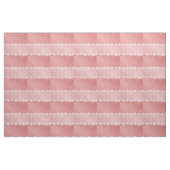 Rosa und weißer Hintergrund mit schwarzer Spitze Stoff (Fat Quarter (45,7 x 55,9 cm))