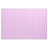 Rosa und weißer Zickzack-geometrisches Gewebe Stoff (Yard (91,4 cm))