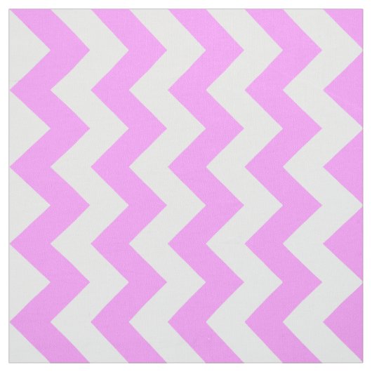 Rosa und weißer Zickzack-geometrisches Gewebe Stoff (Muster)