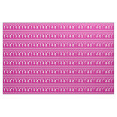 Rosa und weißes gestreiftes Cheerleading oder Pom Stoff (Yard (91,4 cm))