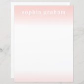 Rosa und weißes Grünbuch (Vorne/Hinten)