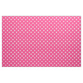 Rosa und weißes Tupfen-Muster Stoff (Fat Quarter (45,7 x 55,9 cm))