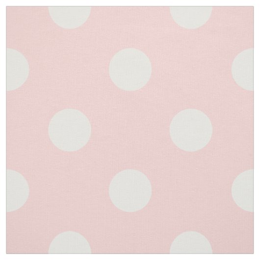 Rosa und weißes Tupfen-Muster Stoff (Muster)