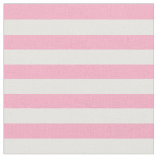 Rosa-und weißesgestreiftes Gewebe Stoff